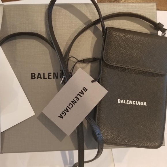 Balenciaga Handbags - NWT Balenciaga Leather Crossbody Bag !!! 4.3"W x 7.1" H